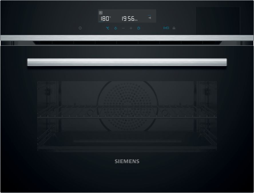 iQ300 Built-in compact oven with steam function 60 x 45 cm Stainless steel CS589ABS0H CS589ABS0H-1