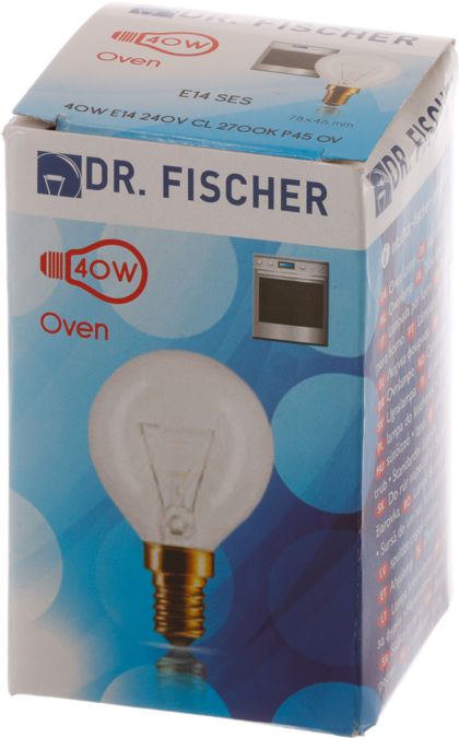 Lampe blanche 40W - E14 Bosch / Siemens - Réfrigérateur - 1595415