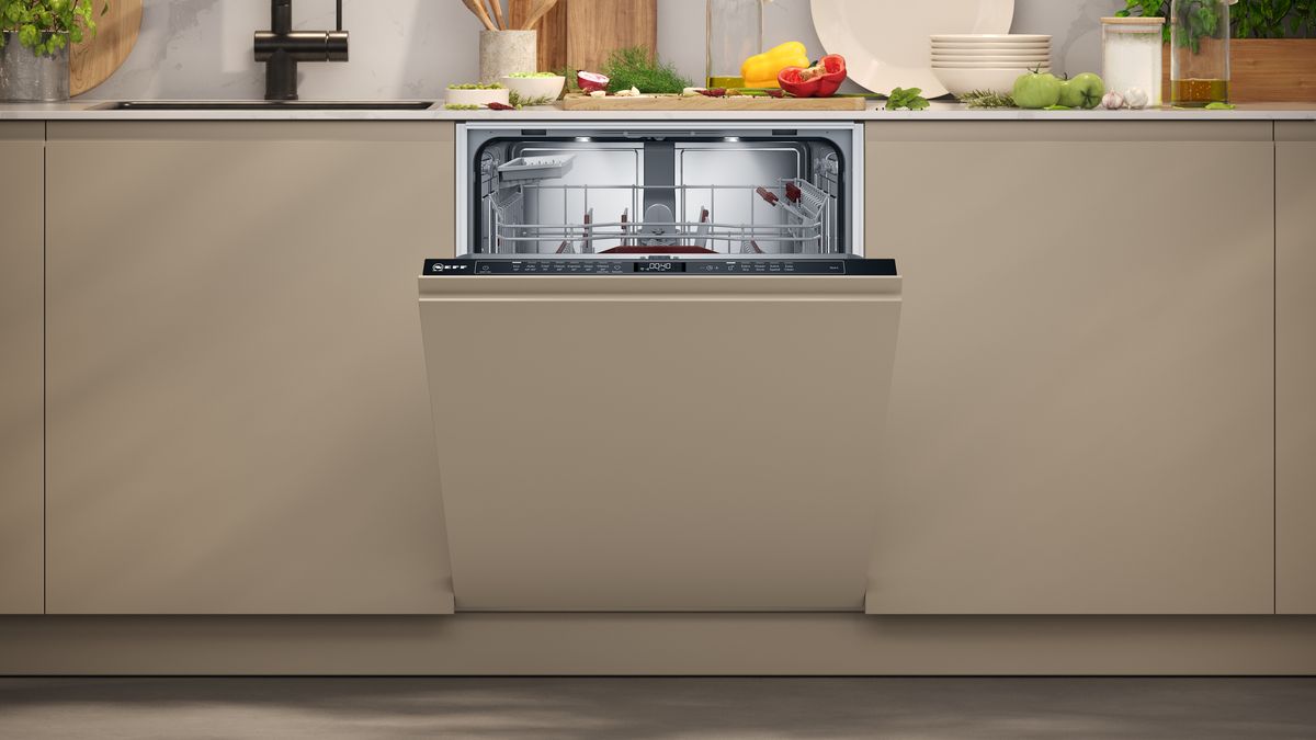 N 70 Fuldt integrerbar opvaskemaskine 60 cm VarioHinge - justerbar dørfront S197EB800E S197EB800E-2