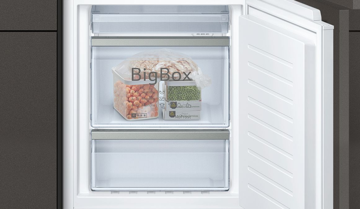 KI7863DF0G Builtin fridgefreezer with freezer at bottom NEFF GB