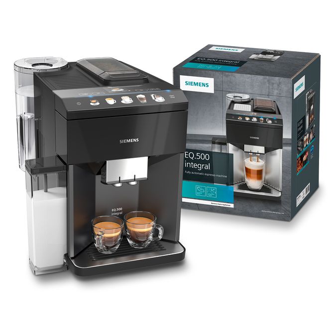 Espresso volautomaat EQ500 integral Zwart TQ505R09 TQ505R09-9