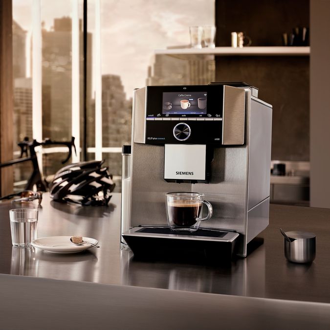 Fully automatic coffee machine EQ.9 plus connect s500 Stainless steel TI9553X1RW TI9553X1RW-11