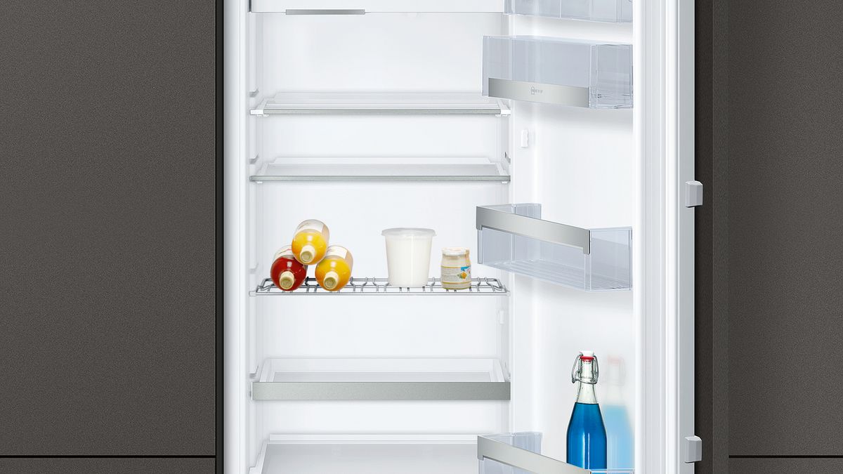 N 70 Built-in fridge with freezer section 177.5 x 56 cm flat hinge KI2823FF0G KI2823FF0G-4