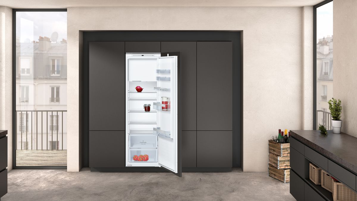 N 50 built-in fridge with freezer section 177.5 x 56 cm sliding hinge KI2822SF0G KI2822SF0G-2