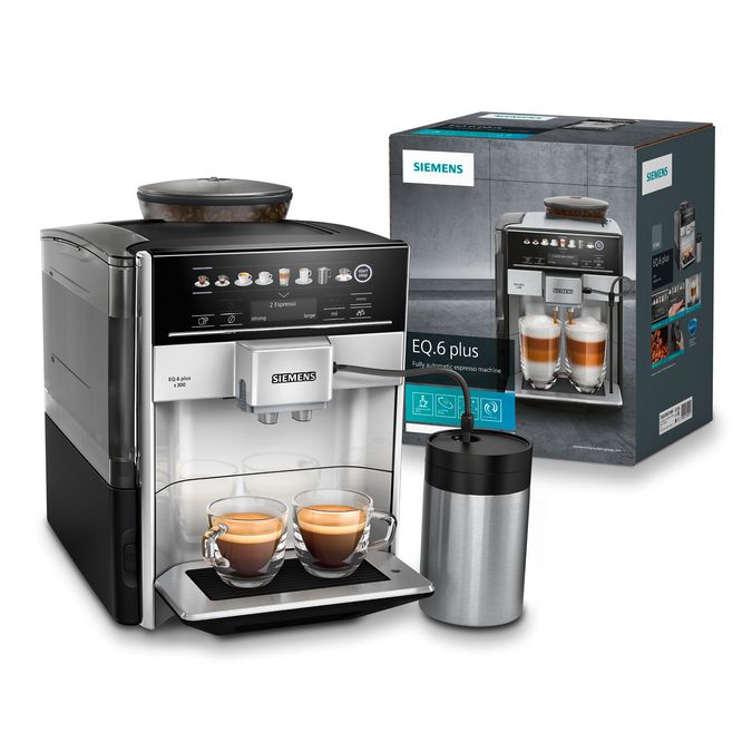 Helautomatisk kaffemaskin EQ6 plus s300 Silver TE653M11RW TE653M11RW-4