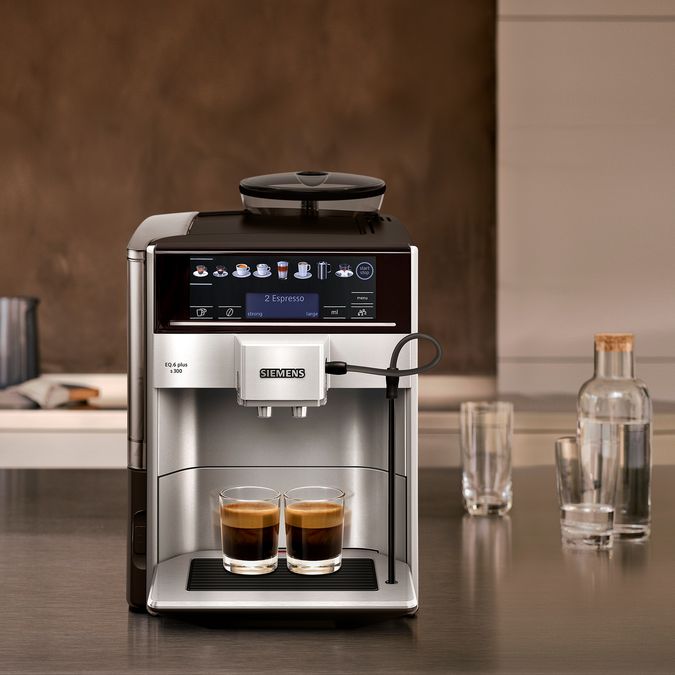Espresso volautomaat EQ6 plus s300 Zilver TE653M11RW TE653M11RW-5