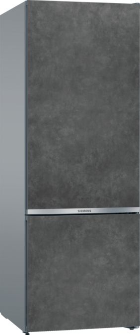 iQ500 Alttan Donduruculu Buzdolabı 193 x 70 cm Siyah KG56NQEF0N KG56NQEF0N-1