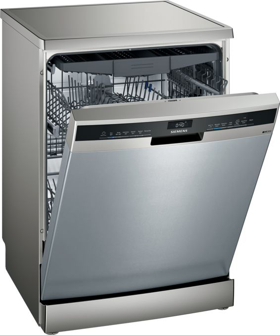 iQ300 Free-standing dishwasher 60 cm Silver inox SN23HI60CG SN23HI60CG-1