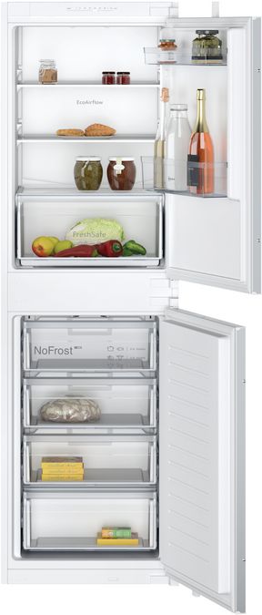 N 30 Built-in fridge-freezer with freezer at bottom 177.2 x 54.1 cm sliding hinge KI7851SE0G KI7851SE0G-1