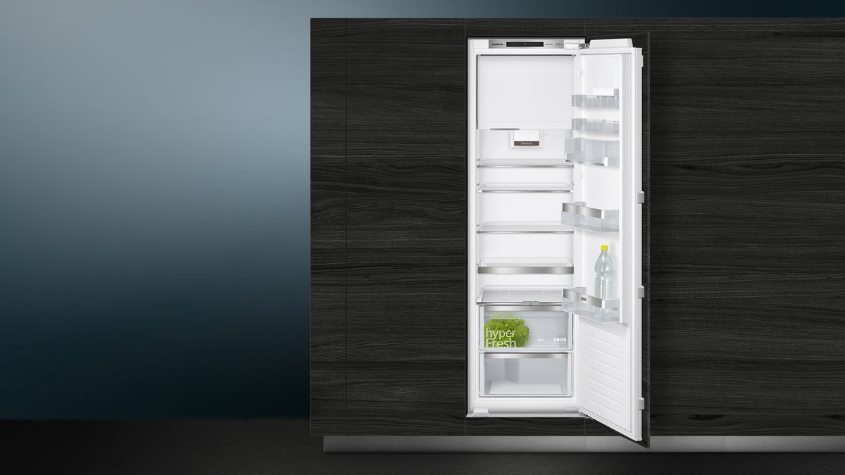 iQ500 Einbau-Kühlschrank mit Gefrierfach 177.5 x 56 cm Flachscharnier mit Softeinzug KI82LADE0 KI82LADE0-2