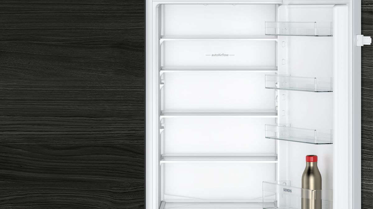 iQ100 Built-in fridge-freezer with freezer at bottom 177.2 x 54.1 cm sliding hinge KI87VNSF0G KI87VNSF0G-4