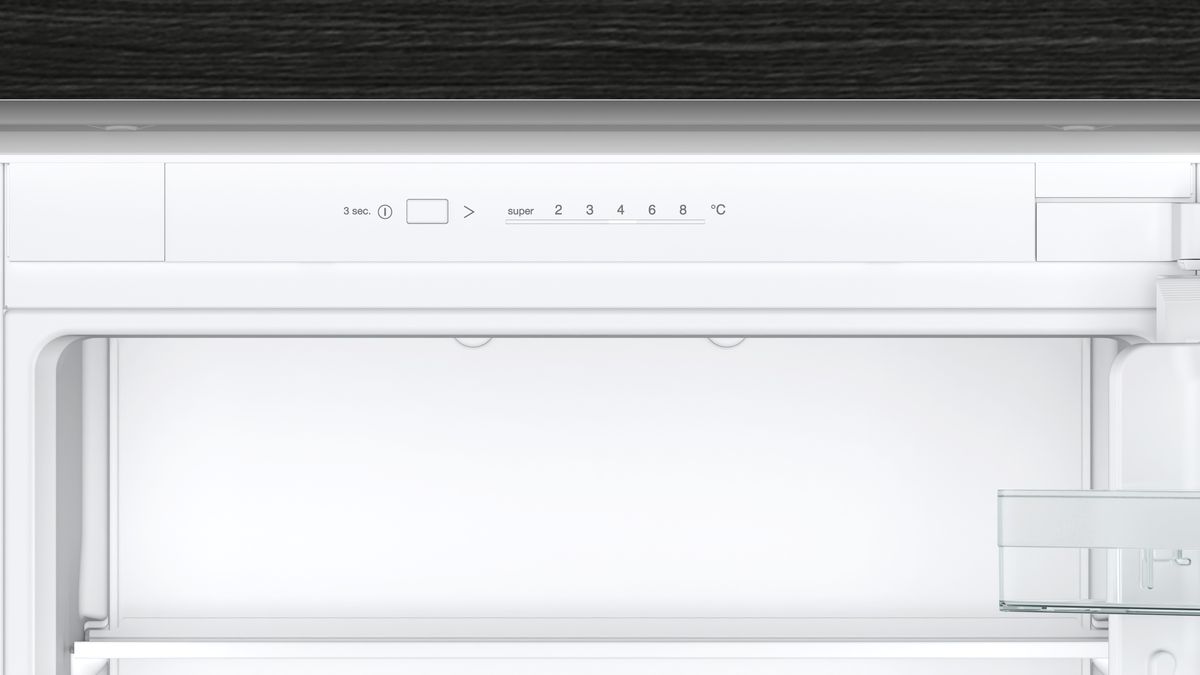 iQ100 Built-in fridge-freezer with freezer at bottom 177.2 x 54.1 cm sliding hinge KI87VNSF0G KI87VNSF0G-3