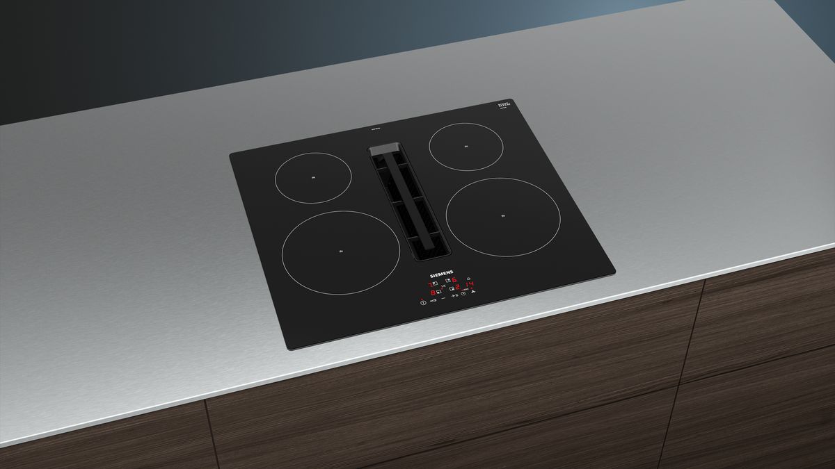 iQ300 Induction hob with integrated ventilation system 60 cm surface mount without frame EH611BE15E EH611BE15E-4