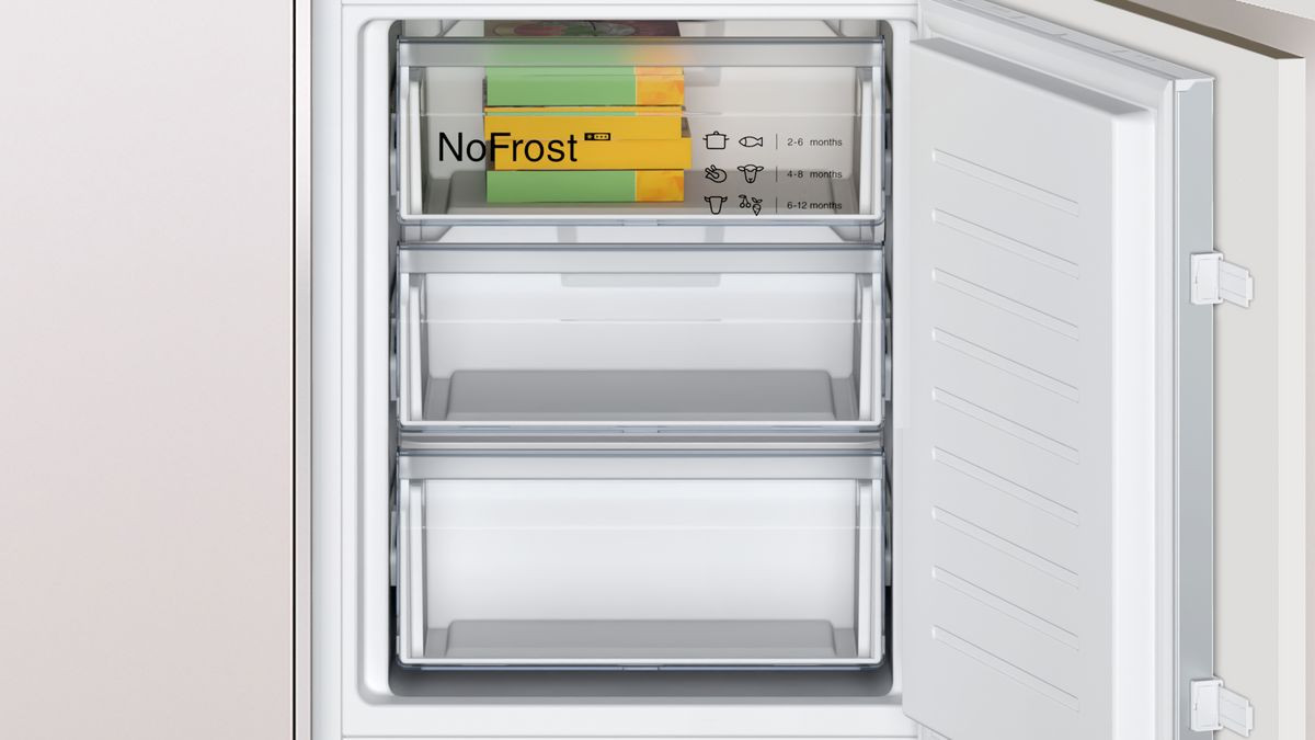 built-in fridge-freezer with freezer at bottom 177.2 x 54.1 cm sliding hinge JC86CCSF0 JC86CCSF0-6