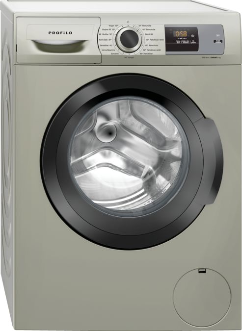 Çamaşır Makinesi 8 kg 1000 dev./dak., Gümüş CMJ1018XTR CMJ1018XTR-1