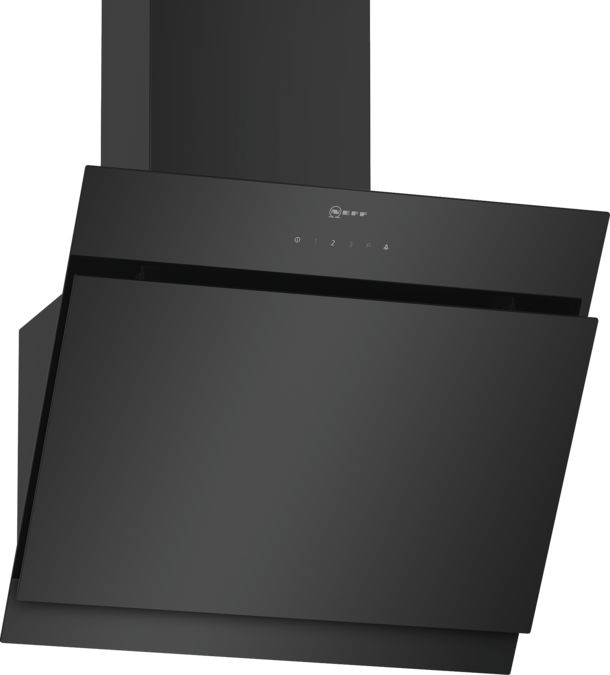 N 50 Wall-mounted cooker hood 60 cm clear glass black printed D65IHM1S2B D65IHM1S2B-1
