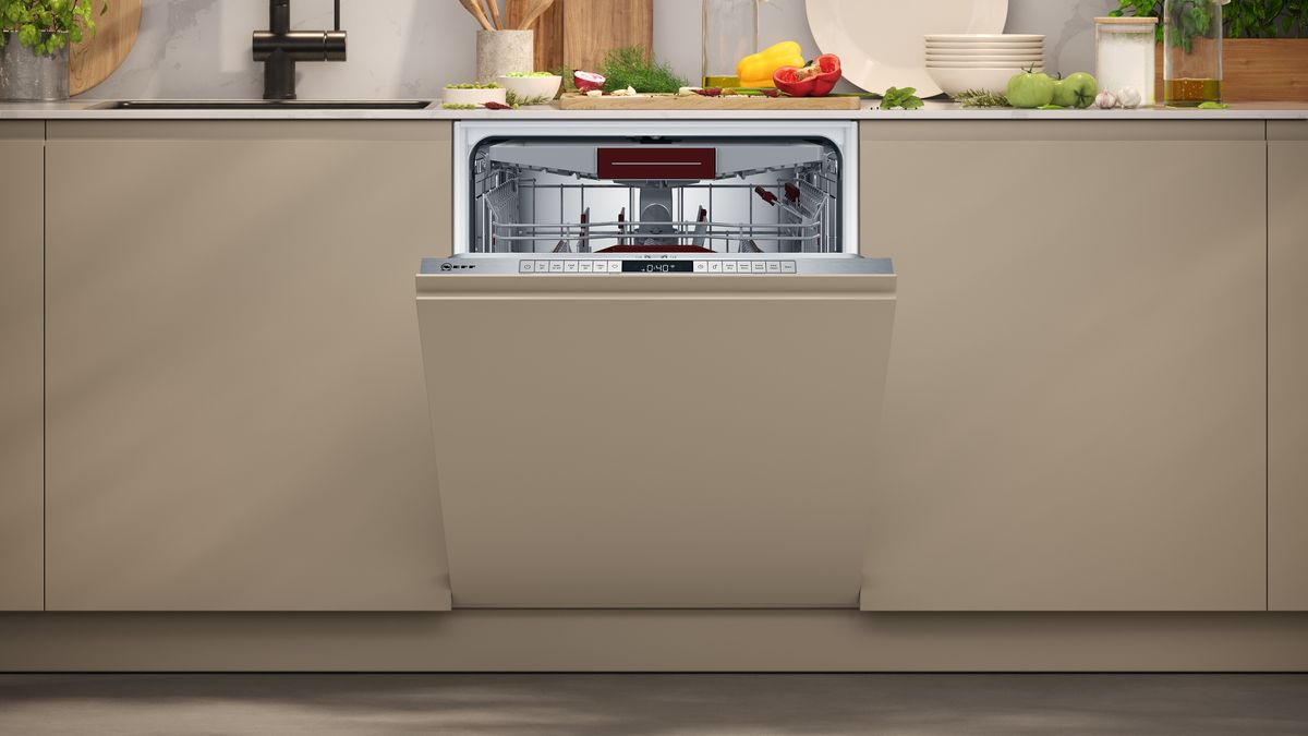 N 50 Fully-integrated dishwasher 60 cm Variable hinge S195HCX26G S195HCX26G-2