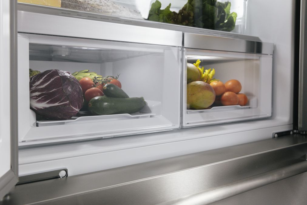Freedom® Réfrigérateur à portes françaises congélateur en bas 36'' Masterpiece® Inox T36FT810NS T36FT810NS-3