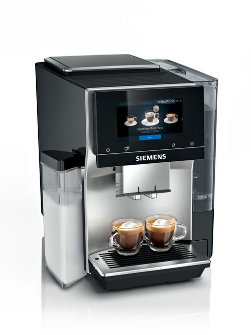 Fully automatic coffee machine EQ700 integral Inox silver metallic TQ703GB7 TQ703GB7-1