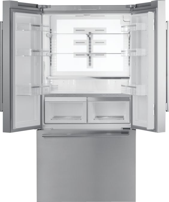 Freedom® Freestanding French Door Bottom Mount Refrigerator 36'' Masterpiece® Stainless Steel T36FT810NS T36FT810NS-2