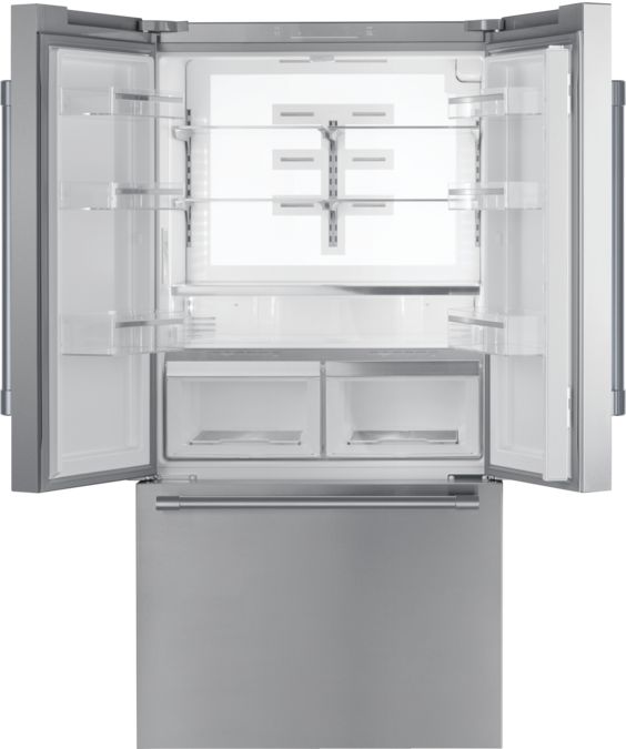 Freedom® Freestanding French Door Bottom Mount Refrigerator 36'' Professional Stainless Steel T36FT820NS T36FT820NS-2