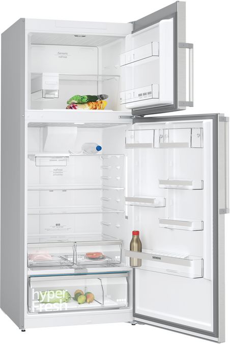 iQ500 Üstten Donduruculu Buzdolabı 186 x 75 cm Kolay temizlenebilir Inox KD76NAIE0N KD76NAIE0N-2
