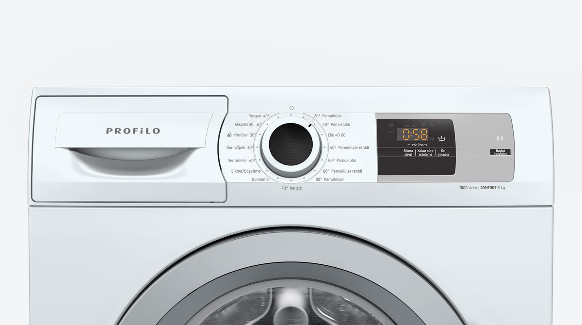 Çamaşır Makinesi 8 kg 1000 dev./dak. CMJ10181TR CMJ10181TR-2