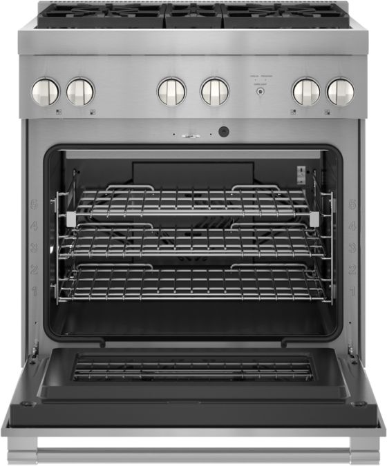 Gas Professional Range 30'' Pro Harmony® Standard Depth Stainless Steel PRG304WH PRG304WH-6