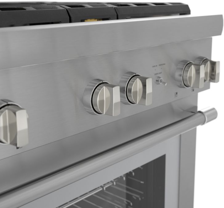 Gas Professional Range 30'' Pro Harmony® Standard Depth Stainless Steel PRG304WH PRG304WH-5