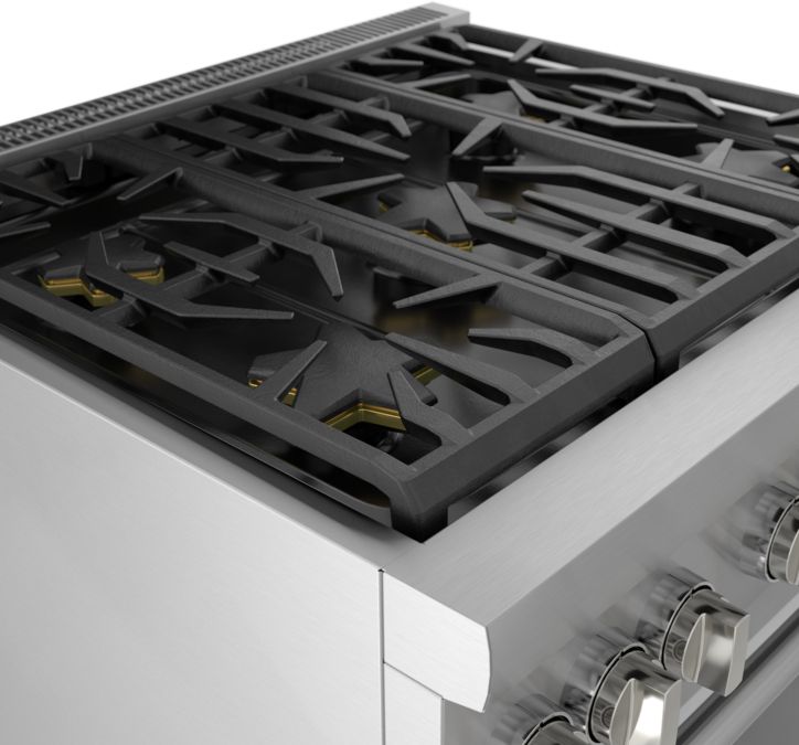 Gas Professional Range 30'' Pro Harmony® Standard Depth Stainless Steel PRG305WH PRG305WH-3