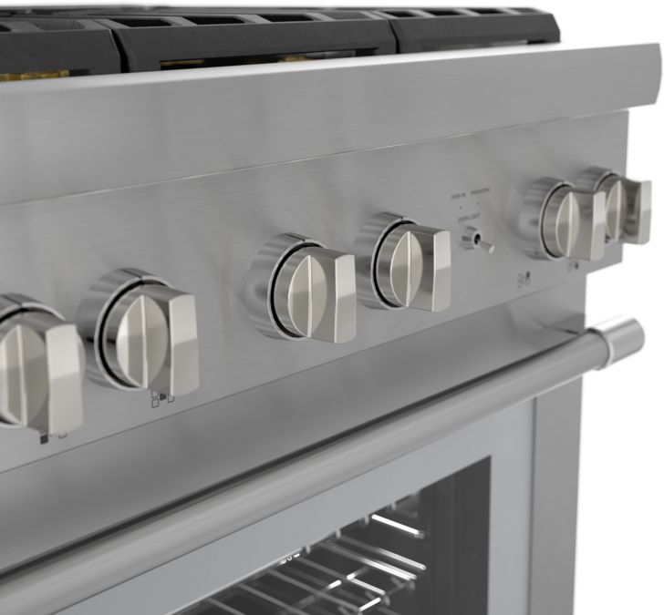 Gas Freestanding Range 30'' Pro Harmony® Standard Depth Stainless Steel PRG305WH PRG305WH-5