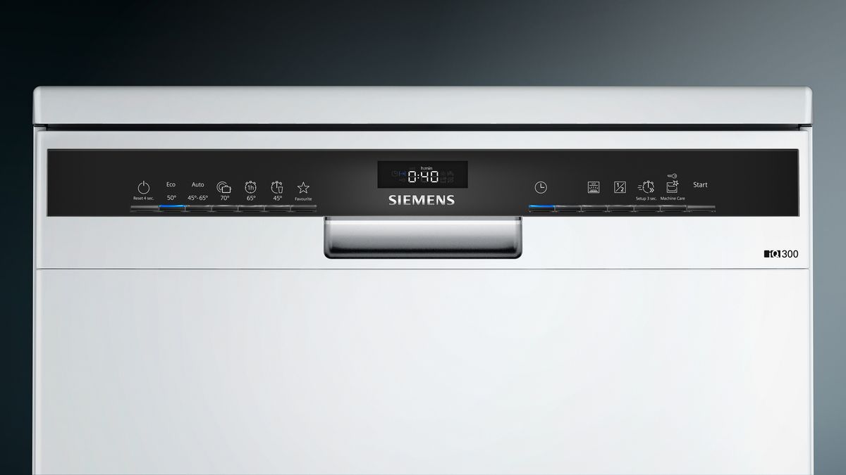 iQ300 Lave-vaisselle pose-libre 60 cm Blanc SE23HW60CE SE23HW60CE-3