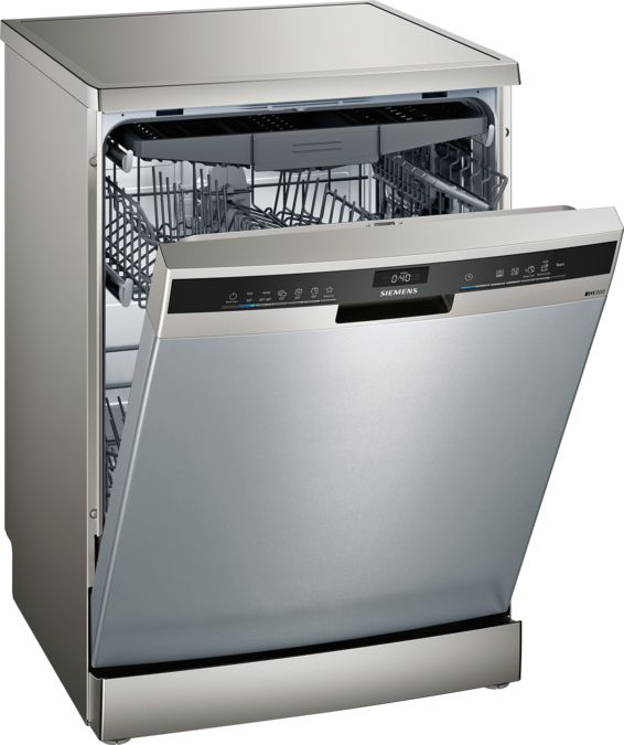 iQ300 Lave-vaisselle pose-libre 60 cm Acier inox. coloré, laqué SE23HI42VE SE23HI42VE-1