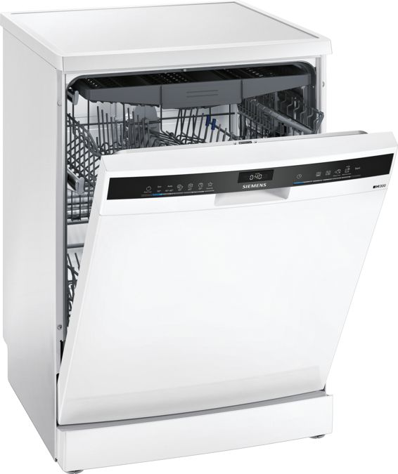 iQ300 Lave-vaisselle pose-libre 60 cm Blanc SE23HW60CE SE23HW60CE-1