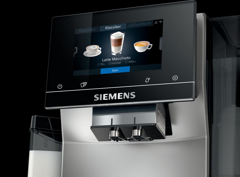 Fully automatic coffee machine EQ700 integral Inox silver metallic TQ703GB7 TQ703GB7-15