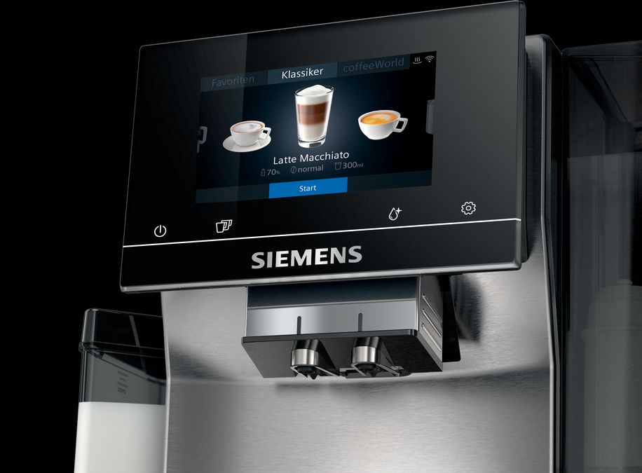 Fully automatic coffee machine EQ700 integral Edelstahl TQ707D03 TQ707D03-3