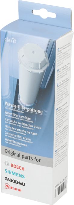 Waterfilter voor volautomatische koffiemachines Water Filter TCZ6003 / TZ60003 00461732 00461732-1