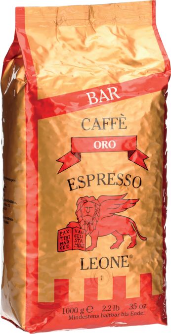 Caffe Leone Oro espressobonen voor koffievolautomaat 1 kg 00461643 00461643-1