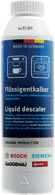 Gefahrgutfreier Flüssigentkalker für Kaffeemaschinen und Heißwasser-Geräte 00312010 00312010-1