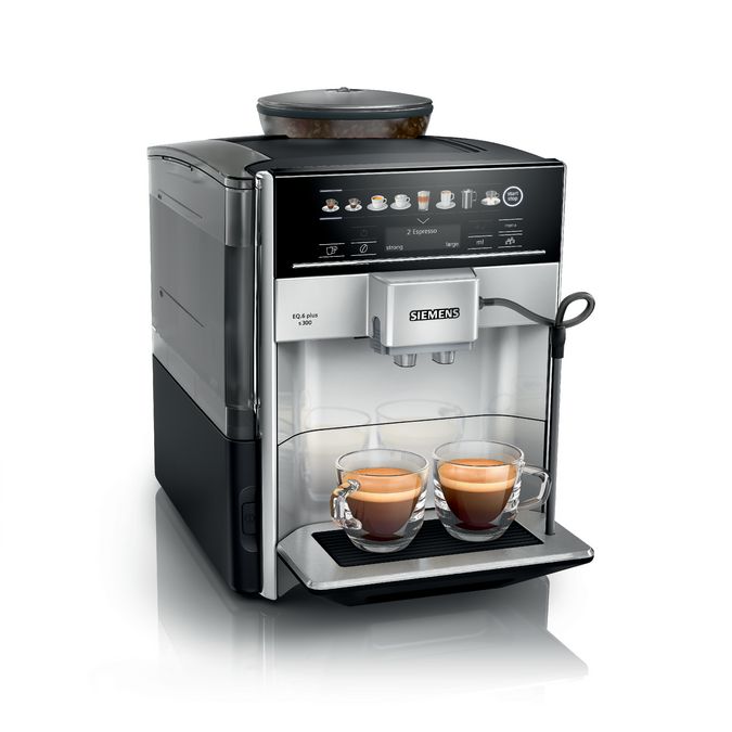 Plne automatický kávovar EQ6 plus s300 strieborná TE653311RW TE653311RW-3