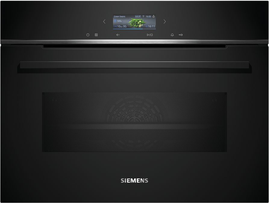 iQ700 built-in compact oven with microwave function 60 x 45 cm Black CM724G1B1B CM724G1B1B-1