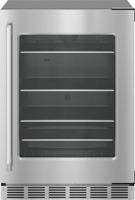 Freedom® Réfrigérateur intégré avec porte vitrée 24'' Masterpiece® Inox,  T24UR915RS T24UR915RS-1