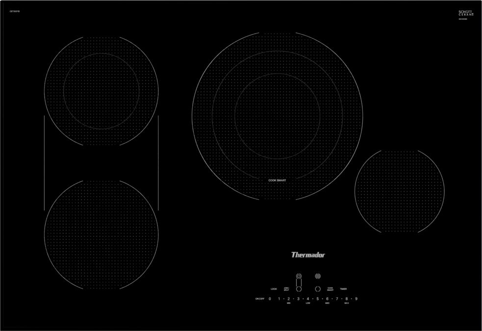 CET305YB Touch Control Electric Cooktop
