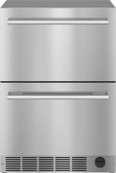Freedom® 24 inch UC Refrigerator Freezer, Master 24'' Masterpiece® Stainless Steel T24UC915DS T24UC915DS-1