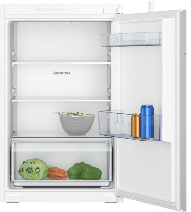 Einbau-Kühlschrank 87.4 x 54.1 cm Schleppscharnier CK121NSE0 CK121NSE0-1