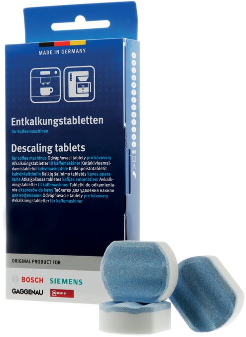 Reinigungstabletten für Kaffeemaschine und Thermoskanne von Bosch, Siemens  00311973