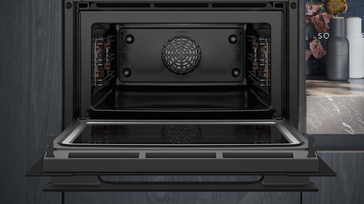 iQ700 Compacte oven met magnetron 60 x 45 cm Zwart CM924G1B1 CM924G1B1-3