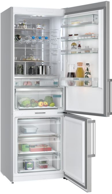 KG49NAICT Freistehende Kühl-Gefrier-Kombination mit unten AT Gefrierbereich Hausgeräte Siemens 