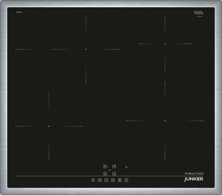 Induction hob 60 cm surface mount with frame JI36HT58 JI36HT58-1
