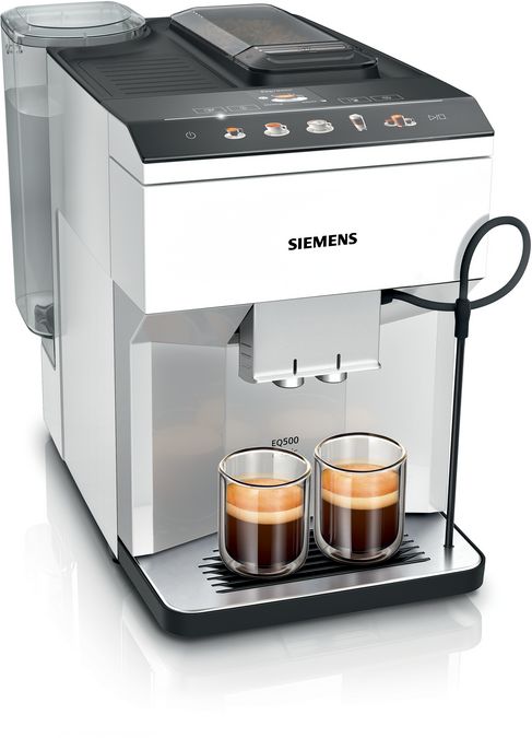 Helautomatisk kaffemaskin EQ500 classic Dagsljus silver, Vit TP515R02 TP515R02-1